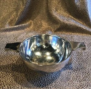 Antique English Arts & Crafts Sterling Silver Hallmarked Two Handled Bowl - Picture 1 of 9