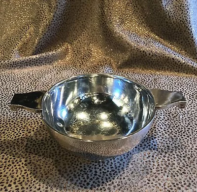 Antique English Arts & Crafts Sterling Silver Hallmarked Two Handled Bowl  • 532.89$