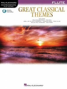 Grands thèmes classiques flûte instrumentale lecture-long livre et audio 000292727