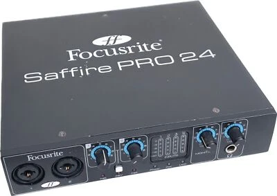 Focusrite Saffire PRO 24 DSP Effects FireWire 400 Audio Interface 6 IN / 8 OUT - Image 1 of 4