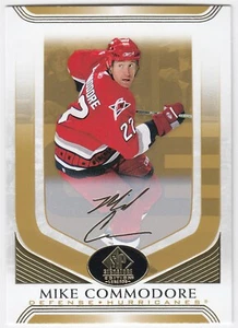 2020-21 SP Signature Edition Legends Gold Script MIKE COMMODORE #277 Hurricanes - Picture 1 of 1