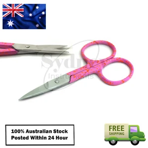 Toe Nail Scissor Cuticle Manicure Art Craft & Fake Nail Trimmer Podiatrist Tool - Picture 1 of 4