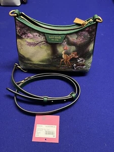 2022 Disney x Kate Spade Bambi Crossbody Bag Handtasche Klopfer Blume Neu - Bild 1 von 10