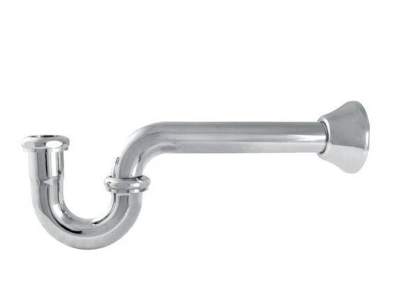 Kingston Brass CC2181 Vintage 1-1/4-inch Decor P-Trap, 18 Gauge, Polished Chrome - Image 1 of 1