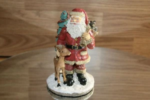 santa claus Rudolph Reindeer Fawn and tree 1960's VTG by Young ! - Picture 1 of 12