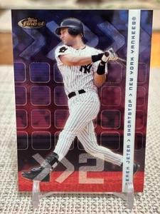 2002 Topps Finest #14 Derek Jeter New York Yankess - Bild 1 von 2