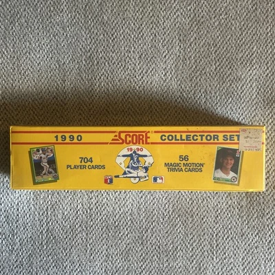 Factory SEALED - 1990 SCORE - Collector MLB/Baseball Complete Set - Image 1 of 4