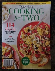 Taste of Home Cooking for Two 2025 Cookbook Magazine TOH 114 Perfectly Portioned - Picture 1 of 1