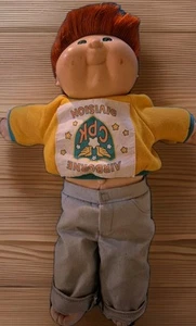 Cabbage Patch Kid Red Spiked Hair  Retro 80’s Boy Doll CPK Signed Xavier Roberts - Picture 1 of 6