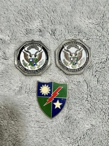 75 Ranger Regimental Special Troops Battalion RSTB Challenge Coins U.S. Army - Picture 1 of 4