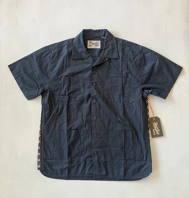 Howler Brothers Saladita Scout Shirt Petrol Medium M Short Sleeve Button Up New - Image 1 of 4