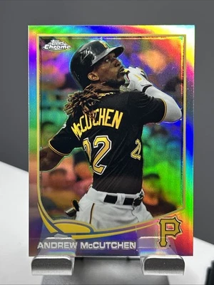 2013 Topps Chrome Baseball #49 Andrew McCutchen Refractor Pirates z1026 Foto 1 de 2