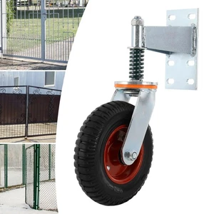 Ruedas de puerta de 8", rueda de puerta, rueda de puerta de alta resistencia 360?? 661,39 lb de alta resistencia - Imagen 1 de 14