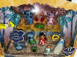 Paquete de 11 juguetes coleccionables de películas Disney Stitch - ¡Nuevo en caja! - Imagen 1 de 9