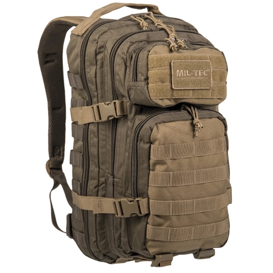 Mil-Tec US Assault Pack Small Rucksack Daypack Ranger Green/ Coyote - Bild 1 von 1