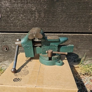 Vintage Littlestown No. 112 Swivel Base Bench Vise 3" Jaws Excellent Condition  - Picture 1 of 7