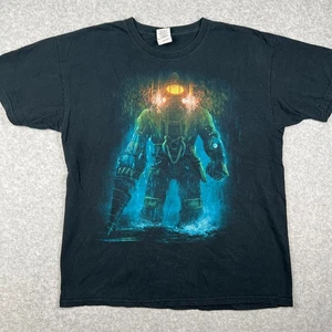 VINTAGE Bioshock 2 Big Daddy Shirt Large Promo Video Game Xbox Playstation READ - Picture 1 of 7