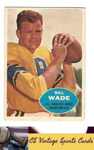1960 Topps #61 Bill Wade - Picture 1 of 2