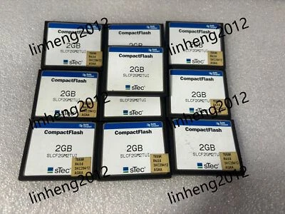 10PCS  STEC CompactFlash Card 2GB CF card memory - Image 1 of 2