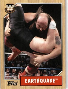 2007 Topps Heritage III WWE #86 Earthquake - Picture 1 of 2