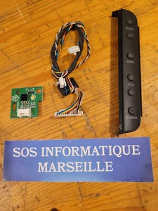 Panneau de commande bouton avec Platine + Capteur IR TV PHLIPS 22PFL3404H/12 - Picture 1 of 9