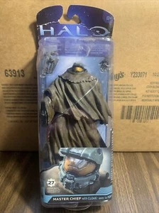 2014 MCFARLANE TOYS HALO MASTER CHIEF WITH REMOVABLE CLOAK FIGURE FACTORY SEALED - Picture 1 of 3