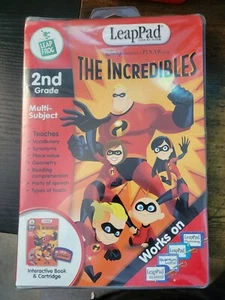 Disney Pixar LeapFrog The Incredibles 2nd Grade Interactive & 2 more(see pics) - Picture 1 of 7