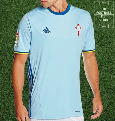 Celta Vigo Home Shirt - Genuine adidas Football Jersey - Mens - All Sizes - Image 1 of 4