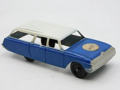 Tootsietoy Ford Country Wagon Sheriff police 13,5cm Tootsie Toy 60s die cast car - Immagine 1 di 4