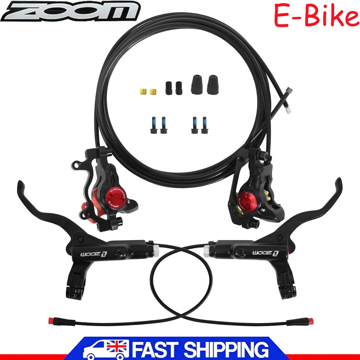 Bucklos Mtb Disc Brakes BUCKLOS MTB Hydraulic Disc Brakes Set With