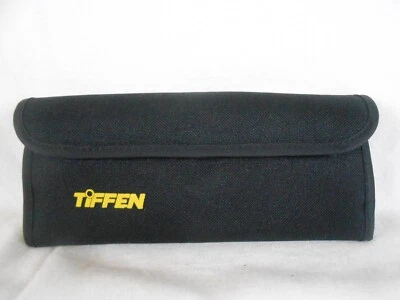 Tiffen Lens Case with 2 Lens Tiffen V-37 and Tiffen Polarizer 37mm - Image 1 of 4