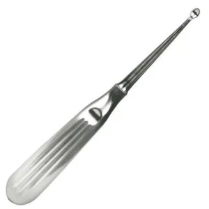 Scharfer Löffel nach Volkmann mit Hohlheft 17cm Chirurgisches Knocheninstrument - Bild 1 von 1