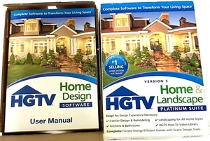 HGTV Home & Landscape Platinum Suite Software (Version 3) - New - Picture 1 of 5
