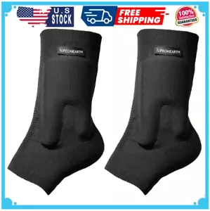 Ice Skate Ankle Pads, Cushioned/Padded Ankle Sleeves used to reduce ankle pain - Picture 1 of 10