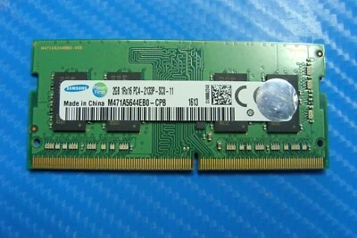 HP m3-u001dx Samsung 2Gb 1rx16 pc4-2133p SO-DIMM Memory RAM m471a5644eb0-cpb - Image 1 of 2