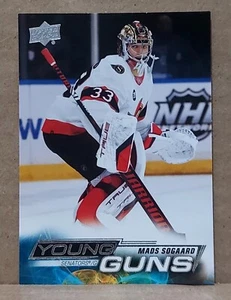 2022-23 Mads Sogaard Upper Deck Young Guns Rookie Card #245 - Picture 1 of 1