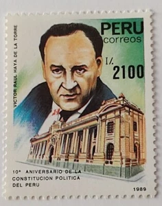 Peru 1989 10o Aniversario de la Constitucion Politica MNH (A005) - Picture 1 of 1