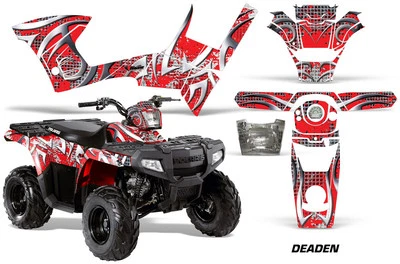 Graphic Decals Stickers For Polaris Sportsman 90/110 2007-2023 DEADEN R - Image 1 of 2
