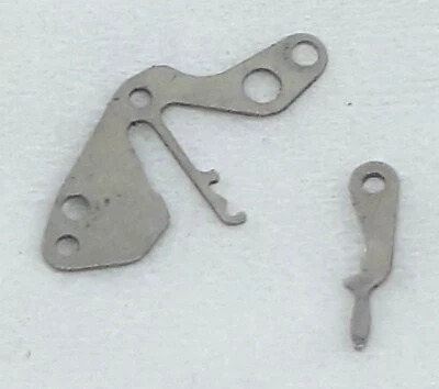 VALJOUX Cal.11 Cal.12 Heuer, Buren SETTING LEVER SPRING No. 445  Yoke 435 PART - Image 1 of 3