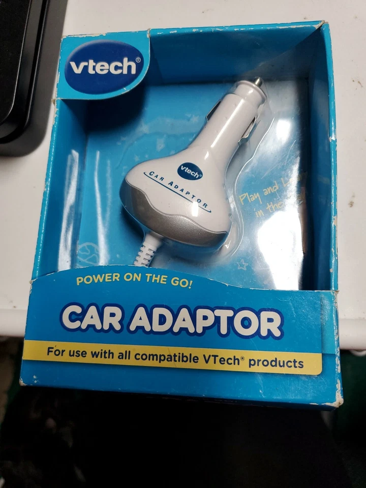 NIB VTech Car Charging Charger Adapter Adaptor -  White NEW - Image 1 of 1