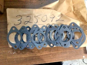 10 NOS Evinrude Johnson OMC Carburetor Base Gasket, 325092 - Picture 1 of 1