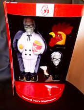 KIDROBOT General Tso's Nightmare VINYL Figure KFC Colonel Sanders Figure Sofubi 