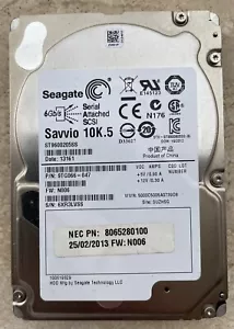 SEAGATE ST9600205SS 600GB HDD 2.5" SAS-2 6GB/S 10K 64MB - Foto 1 di 2
