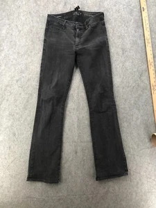 Lucky Brand Jeans Size 2/26R Hayden Boot Black Denim Mid Rise Modern W29 x L32 - Picture 1 of 21