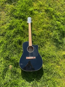 Fender Acoustic DG60CE Guitar - Black - Picture 1 of 5