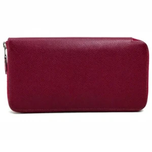 HERMES Zip Around Long Wallet Azap Long Silk-In Long Wallet Ruby Epsom - Bild 1 von 9