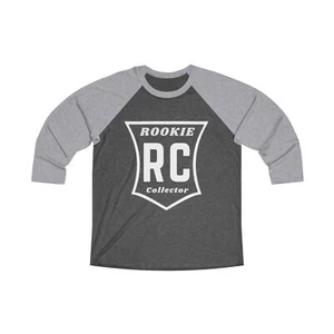 Rookie Collector Unisex Tri-Blend Raglan Tee - Picture 1 of 5