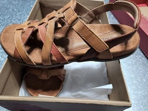 Sandalias de mujer Cobb Hill Rubey tejidas por Rockport negras, crema, bronceadas tallas añadidas nuevas en caja - Imagen 1 de 12
