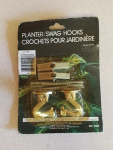 Action Industries, Inc. 1983 Item #2928 Planter Swag Hooks Item #2928 (NEW) - Picture 1 of 5