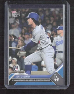 2023 Topps Now #156 James Outman Blue 05/49 - Picture 1 of 2